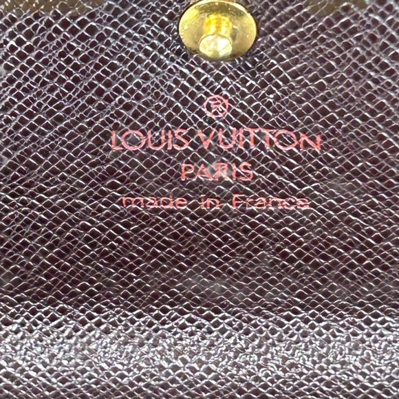 Authentic Louis Vuitton Damier Ebene French Compact Portefeuilles Trifold Wallet - Picture 5 of 9